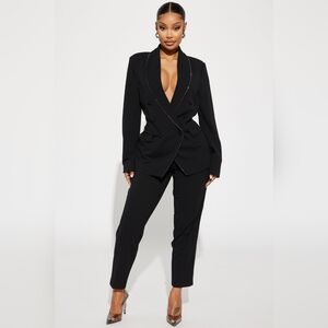 Fashion Nova Pant Suit Set